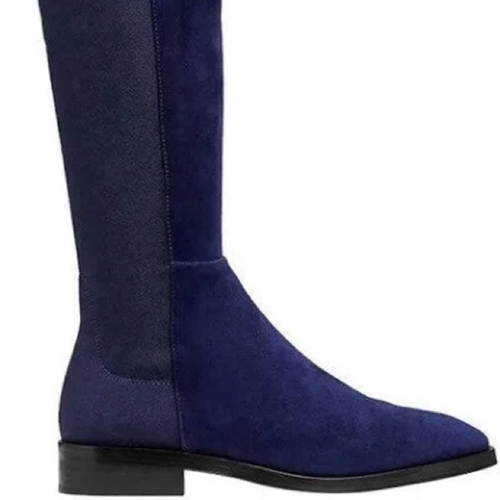 Stewart Weitzman Keenan City Boot in Navy